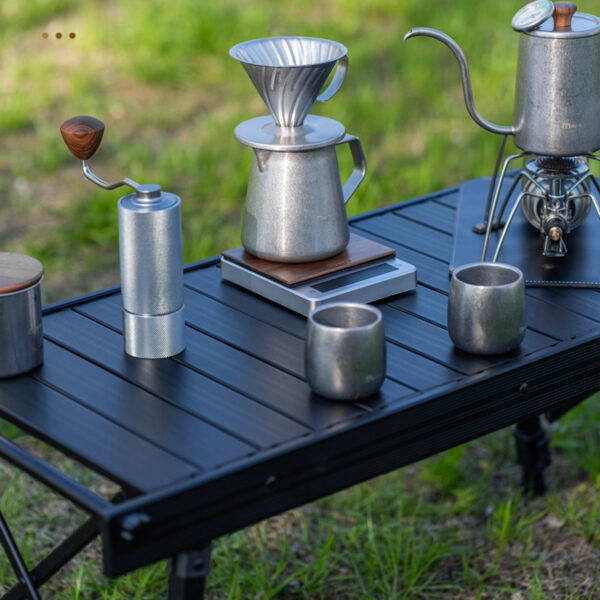 Classic hand-poured coffee set, retro, old-fashioned craftsmanship - Image 2